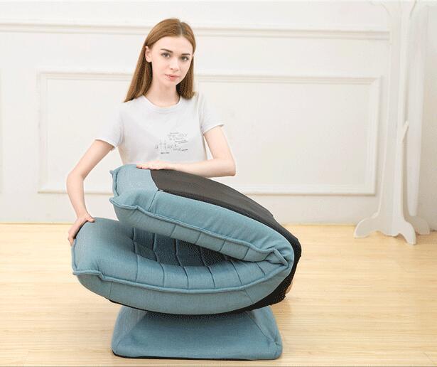 360 Degree Swivel Video Rocker Gaming Chair Adjustable Angle Chair Folded Floor Chair Living Room Furniture Ergonomic Design