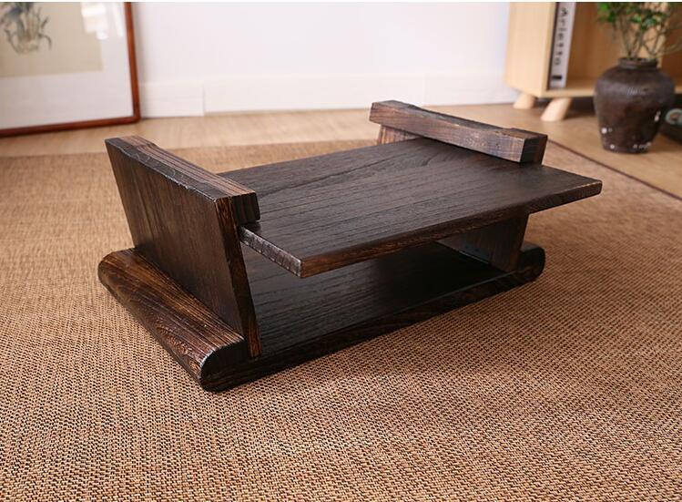 Multi Folding Wooden Japanese Tea Table For Living Room Furniture Low Modern Minimalist Compact Tatami Coffee Folding Table Wood