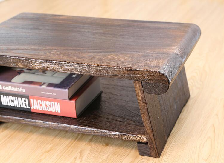 Multi Folding Wooden Japanese Tea Table For Living Room Furniture Low Modern Minimalist Compact Tatami Coffee Folding Table Wood