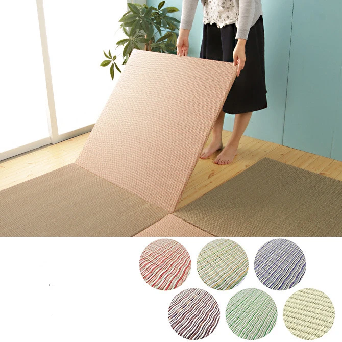 DIY Tatami Japanese Igusa Mattress Indigenous Unit Mat Traditional Japanese Design Tatami Mat Floor Panel Oriental Furniture Mat