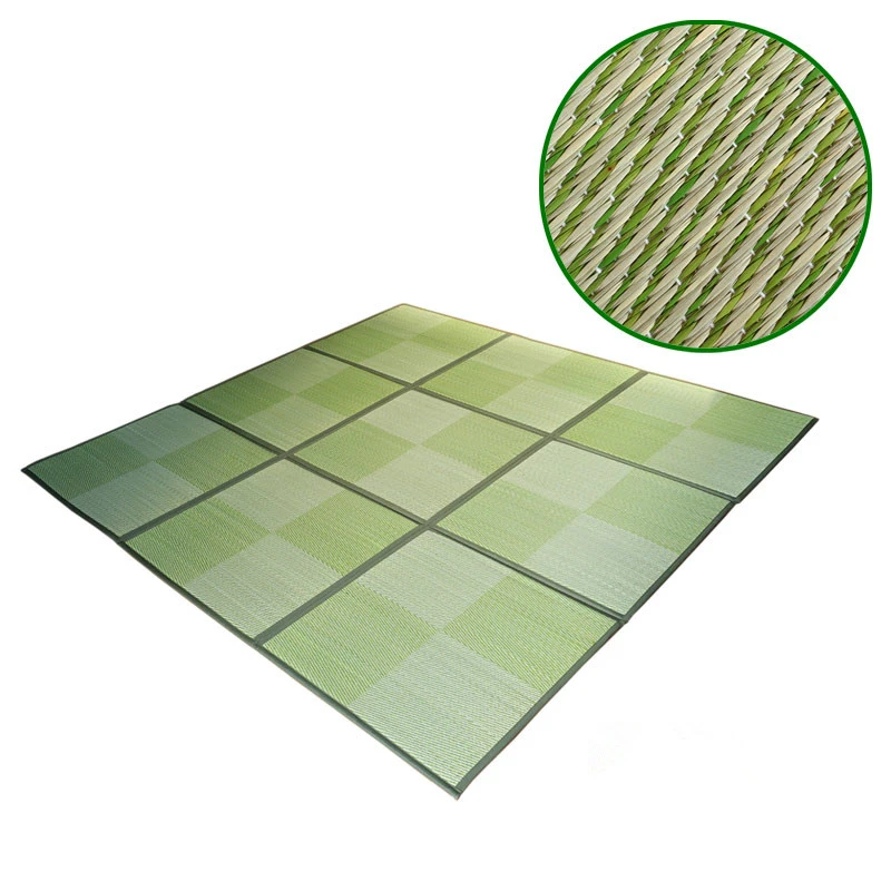 Japanese Traditional Igusa Tatami Carpet Floor Mat Rush Tatami Mat Unit Floor Sheet Lightweight For Living Room Bedroom Mattress
