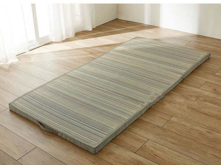 Folding Soft Tatami Mattress Floor Mat Japanese Traditional Tatami Carpet Rectangle Large Size Carpet Judo Tatami Mat Foldable