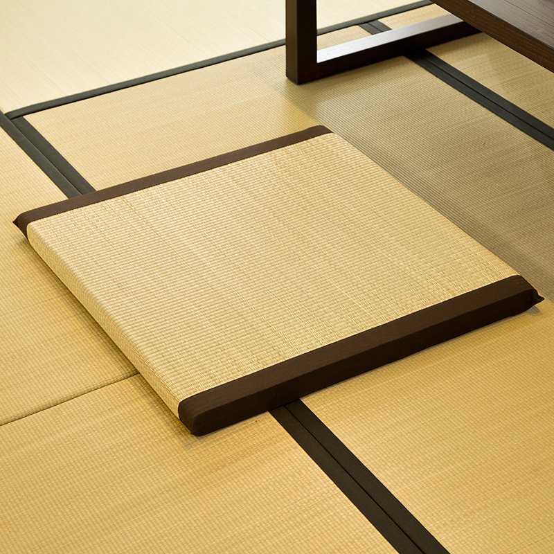 Zen Cushion Zabuton Zafu Square 55-65cm Floor Meditation Seat Japanese Floor Tatami Mat Zabuton Straw Cushion Buddha Meditation