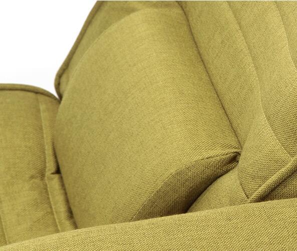 Modern Design Sofas Furniture Upholstered Chaise Lounge Armchair Floor Seating Modern Leisure Foldable Recliner Daybed Arm Chair