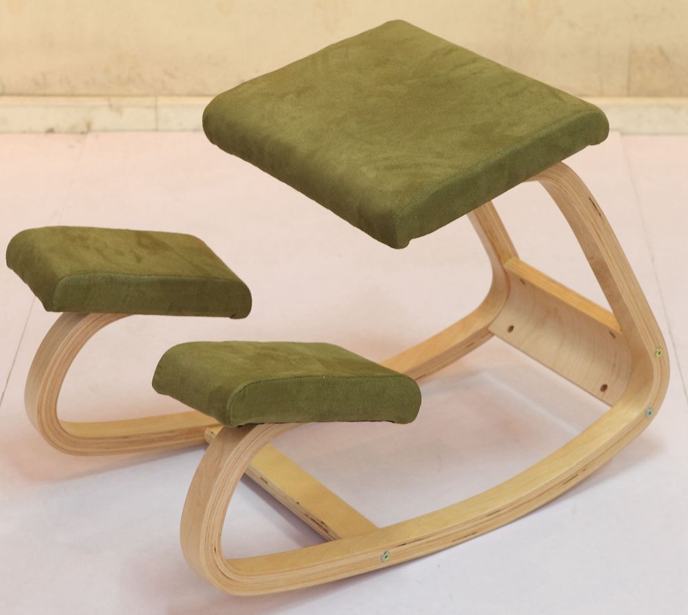 Original Ergonomic Kneeling Chair Stool Home Office Furniture Ergonomic Rocking Wooden Kneeling Computer Posture Chair Design
