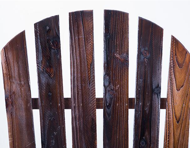 Wagon Wheel Wood Adirondack-Style Garden Chair Garden Furniture Rocking Chair Rocker Patio Garden Wooden Bench Outdoor Furniture