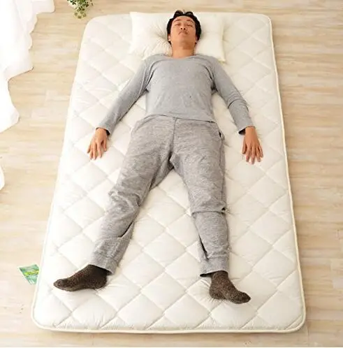 Japanese Traditional Floor Futon Tatami Mattress Classical Style Width 100/120cm, Length 210cm Japan Futon Tatami Bed Single