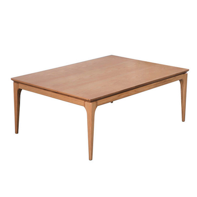 4pcs/set Kotatsu Set 1 Table 2 Futon 1Heater Nordic Design Oak Wood Japanese Furniture Living Room Casual Heated Tatami Table
