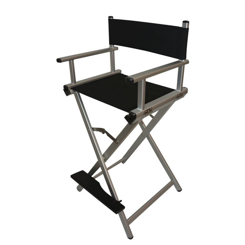 High Aluminum Frame Makeup Artist Director Chair Foldable Outdoor Furniture Lightweight Portable Folding Director Makeup Chair
