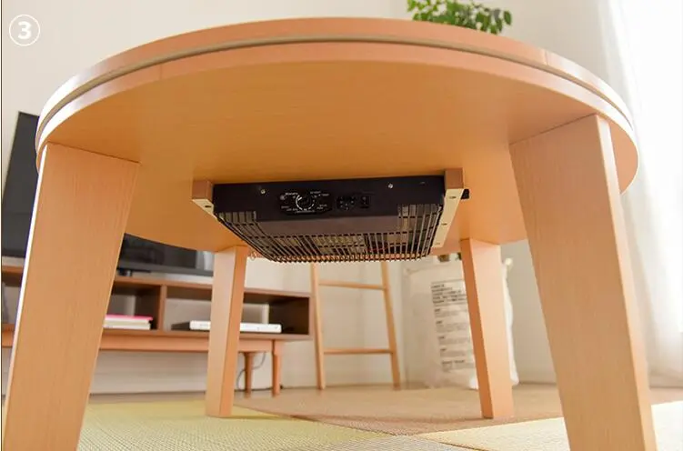 Metro Replacement Heater 220V Japanese Kotatsu Heater With Fan Hand Temperature Control Formula Kotatsu Table Foot Warmer 600W