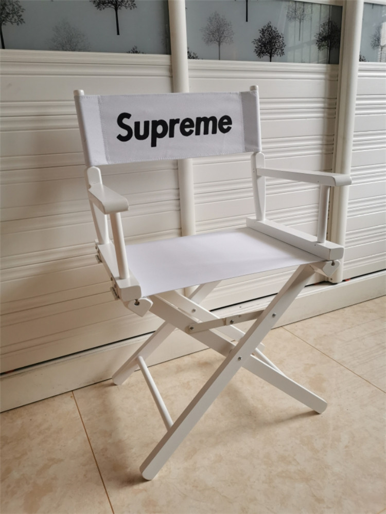 Wooden Foldable Directors Chair Canvas Seat and Back Outdoor Furniture Portable Wood Director Chairs Folding Camping Beach Chair