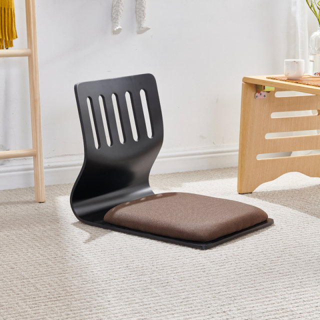 (4pcs/lot)Asia Japanese\Korean Chair Design Zaisu Legless Chair Furniture Japan Living Room Tatami Floor Legless Chair Wholesale