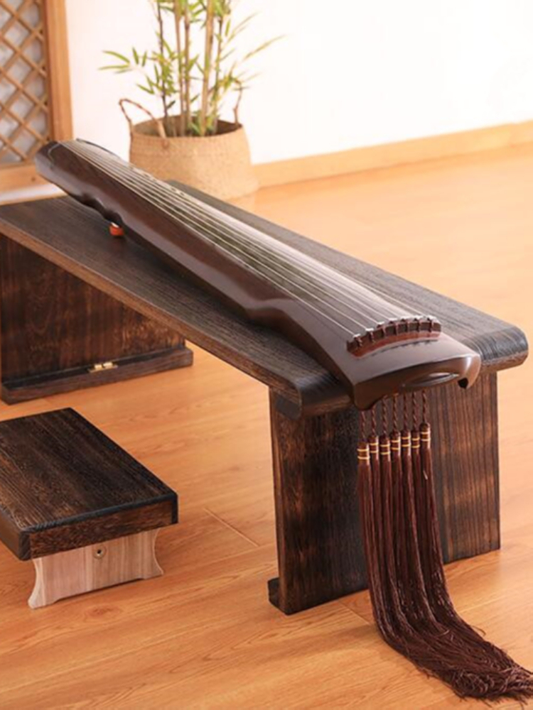 Wood Folding Floor Table With Bench Asian Chinese Antique Furniture Living Room Oriental Traditional Wooden Tea Table Foldable