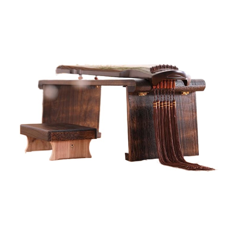 Wood Folding Floor Table With Bench Asian Chinese Antique Furniture Living Room Oriental Traditional Wooden Tea Table Foldable