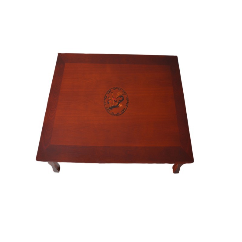 Square 80X80cm Korean Floor Table Folding Legs Luxury Antique Home Furniture Table for Dining Traditional Korean Low Table