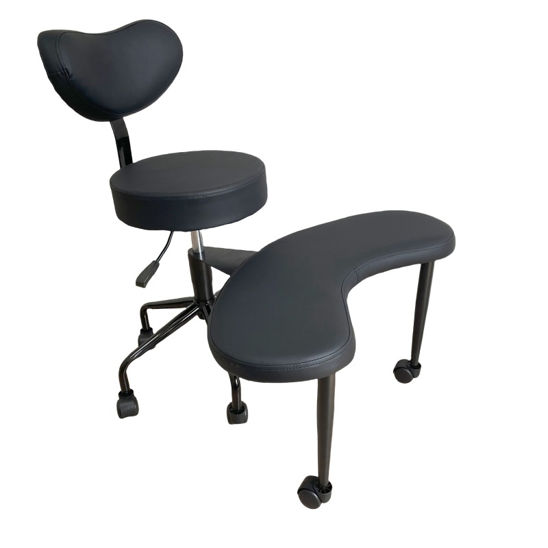 Meditation Chair with Lumbar Support and Adjustable Stool Desk Chair for Home Office FurniturFlexible Design for Fidgety Seater