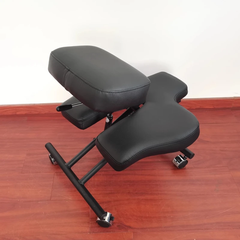 Adjustable Ergonomic Kneeling Chair Home Office Computer Chair with Casters Upright Stool Students Improves and Corrects Posture