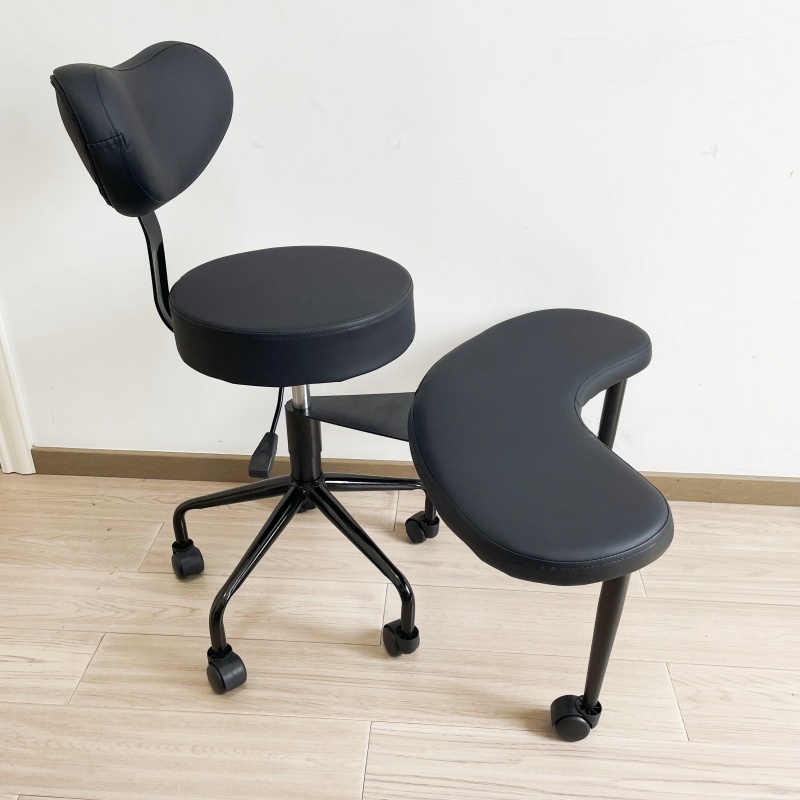 Meditation Chair with Lumbar Support and Adjustable Stool Desk Chair for Home Office FurniturFlexible Design for Fidgety Seater