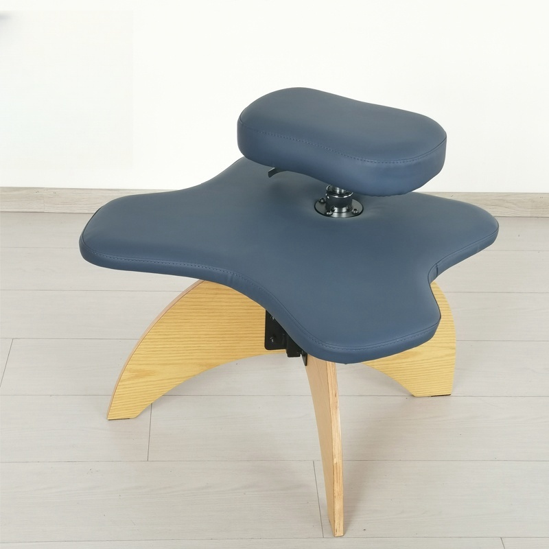 Soul Seat Wooden Kneeling Chair Ergonomic Seat Height-Adjustable Stool for Posture Improvement and Posture Correction Office