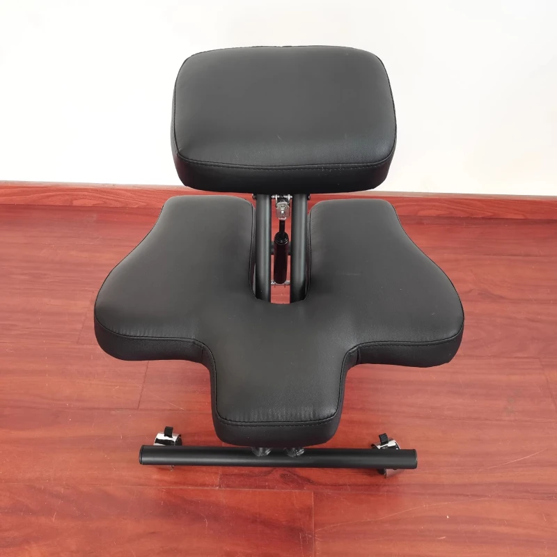 Adjustable Ergonomic Kneeling Chair Home Office Computer Chair with Casters Upright Stool Students Improves and Corrects Posture