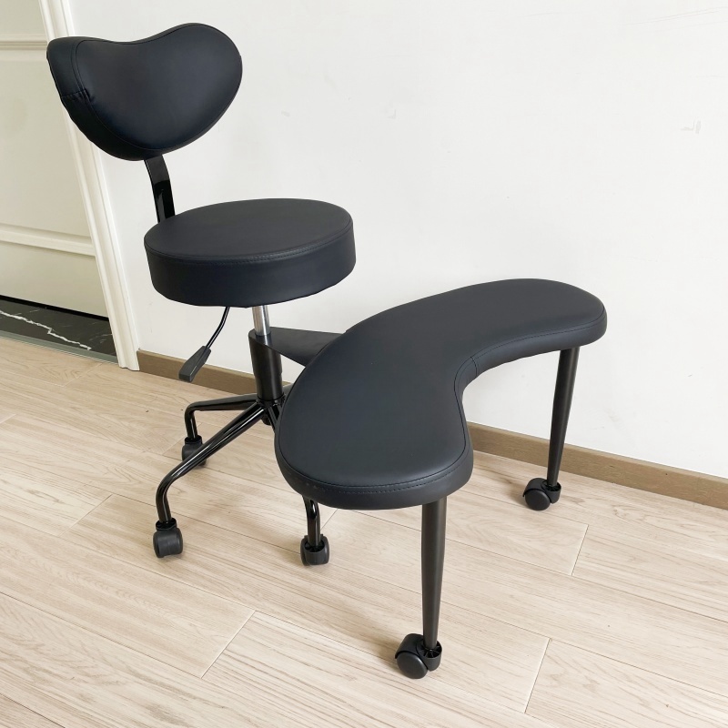 Meditation Chair with Lumbar Support and Adjustable Stool Desk Chair for Home Office FurniturFlexible Design for Fidgety Seater