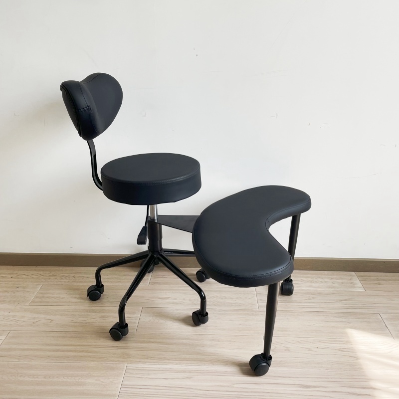 Meditation Chair with Lumbar Support and Adjustable Stool Desk Chair for Home Office FurniturFlexible Design for Fidgety Seater