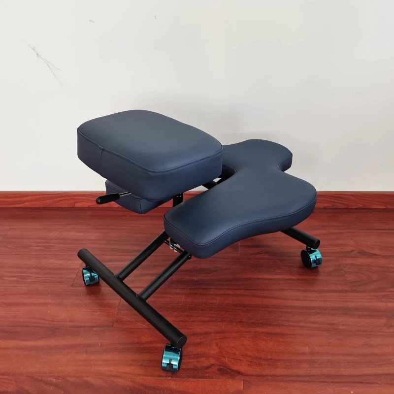 Adjustable Ergonomic Kneeling Chair Home Office Computer Chair with Casters Upright Stool Students Improves and Corrects Posture