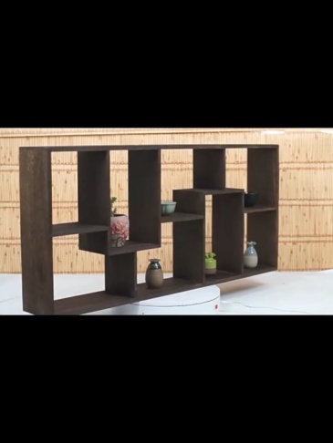 Wall Hanging Solid Wood Duobaoge Teacup Shelf Teapot Rack Tea Set Storage Display Chinese Bogu Floating Shelves Ancient Rack