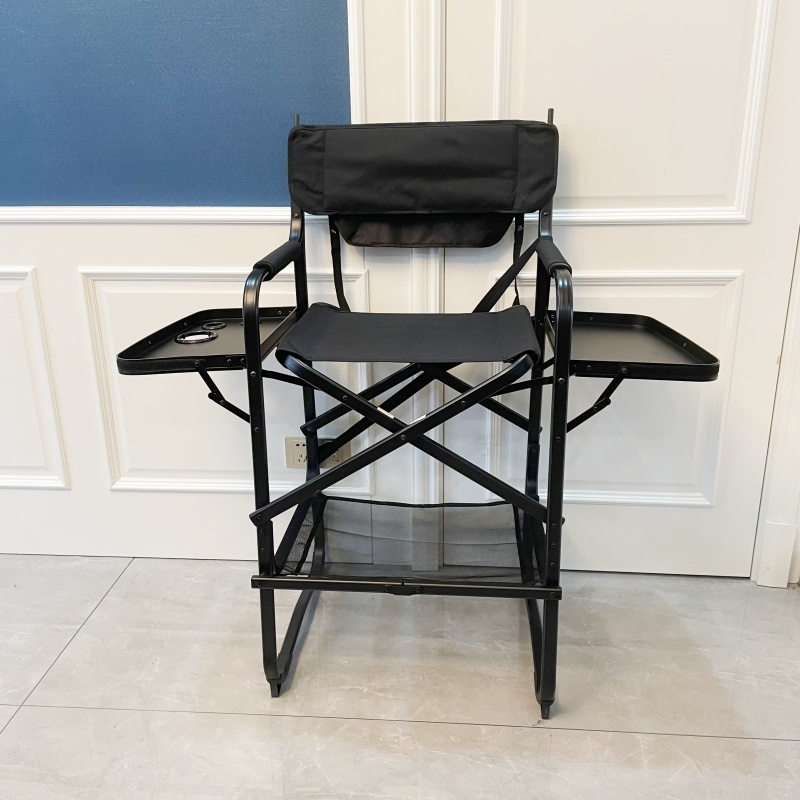 Tall Heavy Duty Director Chair - Perfect for Expos, Meetings, Shows, Counters Indoor/outdoor Chair Aluminium Makeup Chair