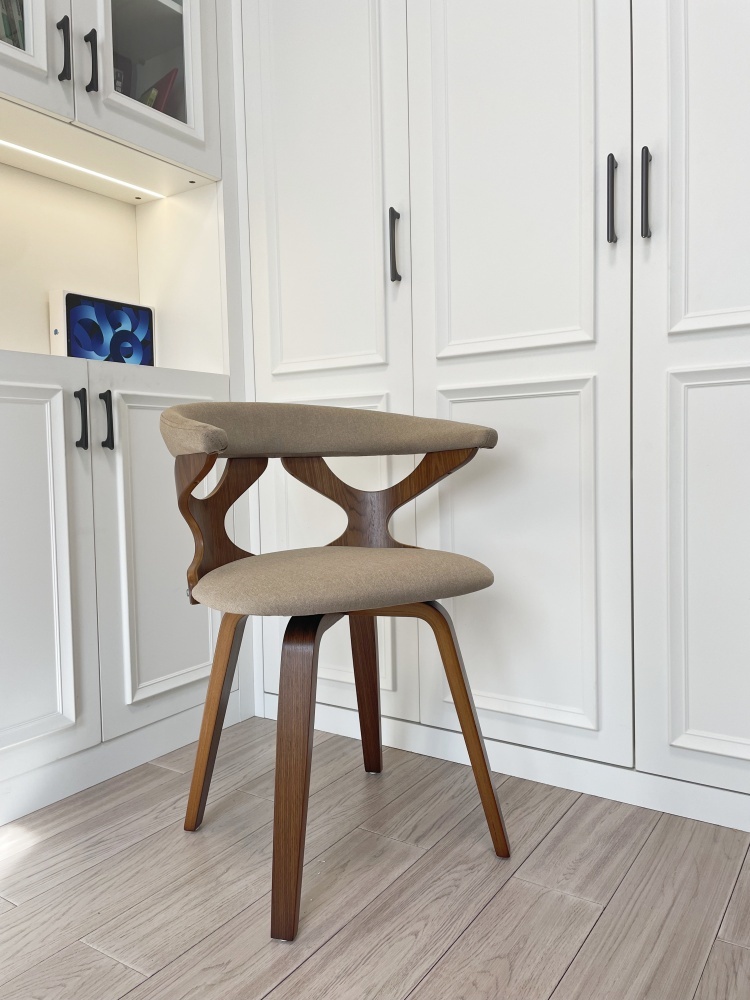 Gardenia Mid-century Dining Chair Accent Swivel Chair