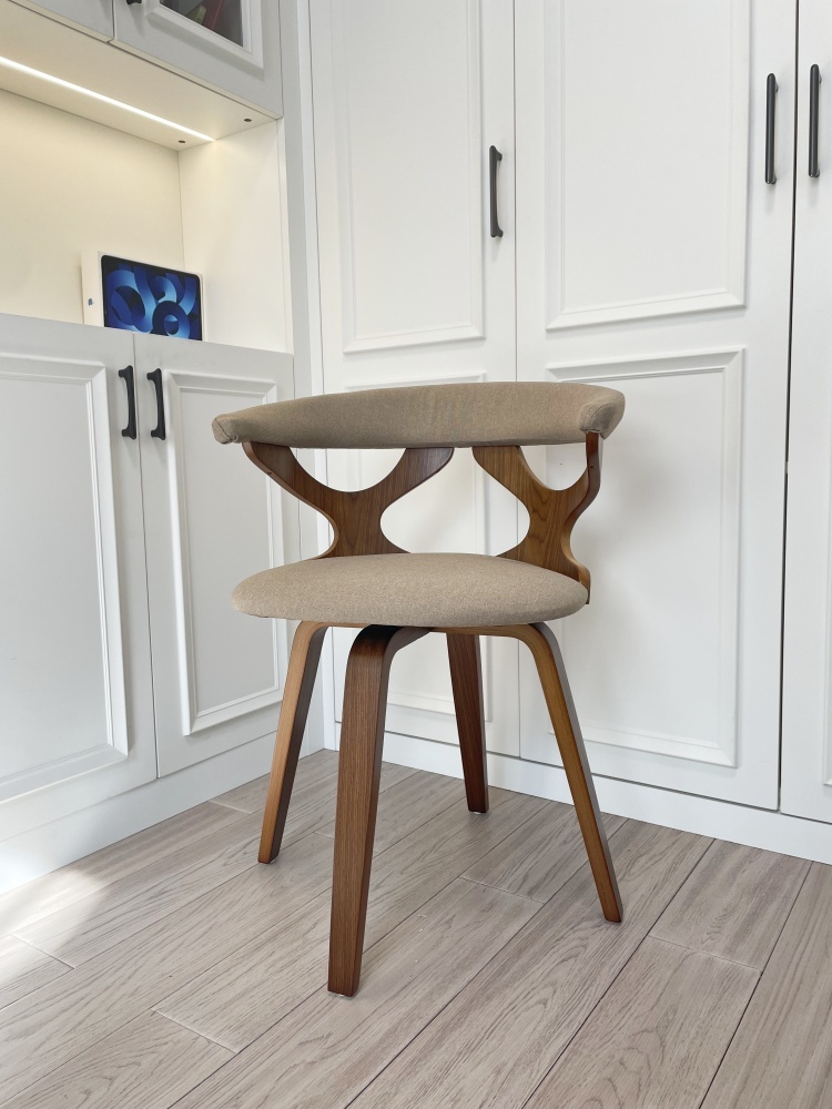 Gardenia Mid-century Dining Chair Accent Swivel Chair
