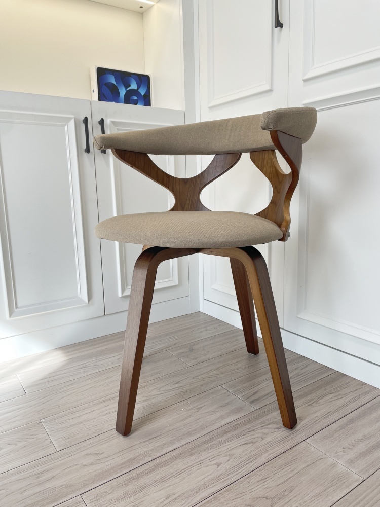 Gardenia Mid-century Dining Chair Accent Swivel Chair