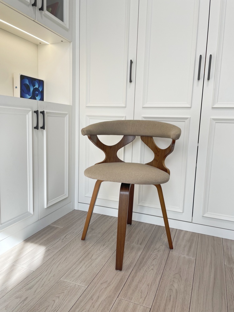 Gardenia Mid-century Dining Chair Accent Swivel Chair