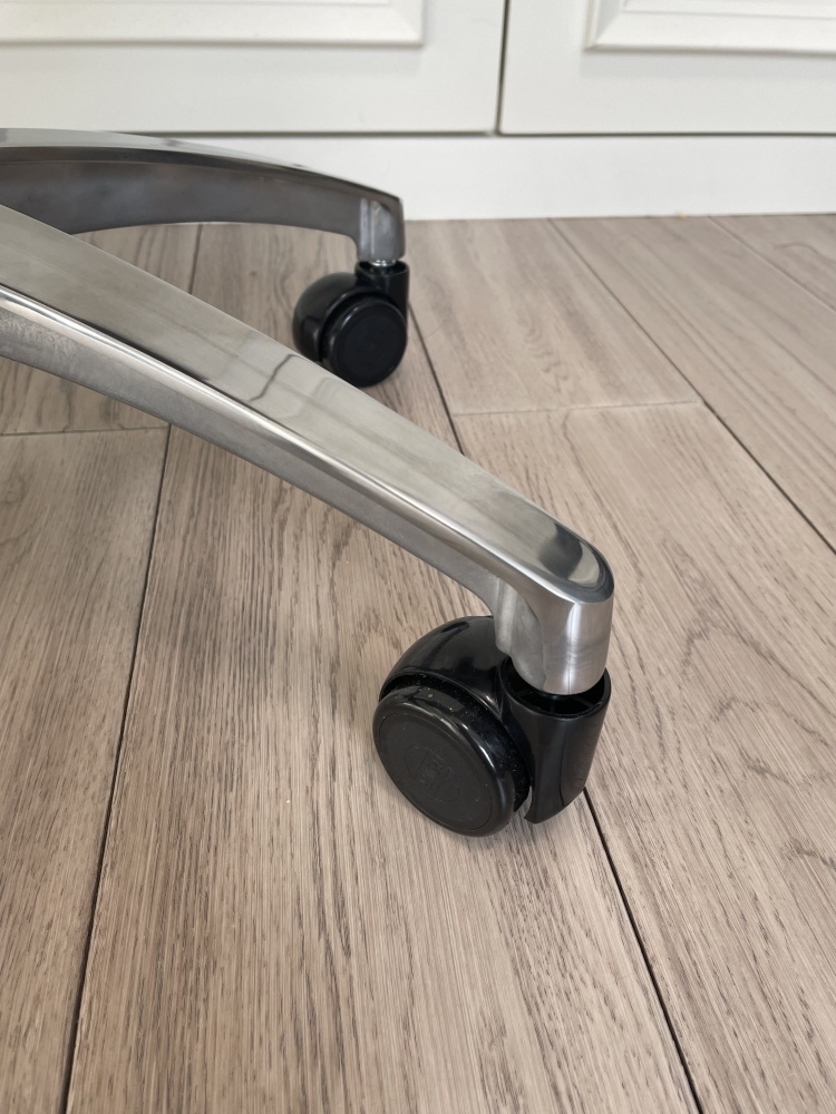 Saddle Stool Rolling Chair -Adjustable Height&Seat