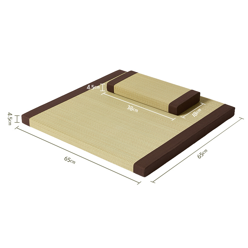 Meditation Cushion Mat Set-Tatami