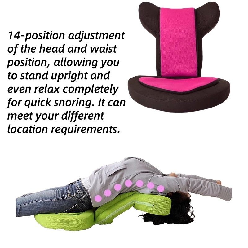 Floor Video Gaming Chair-14 position adjustable for Back, Head