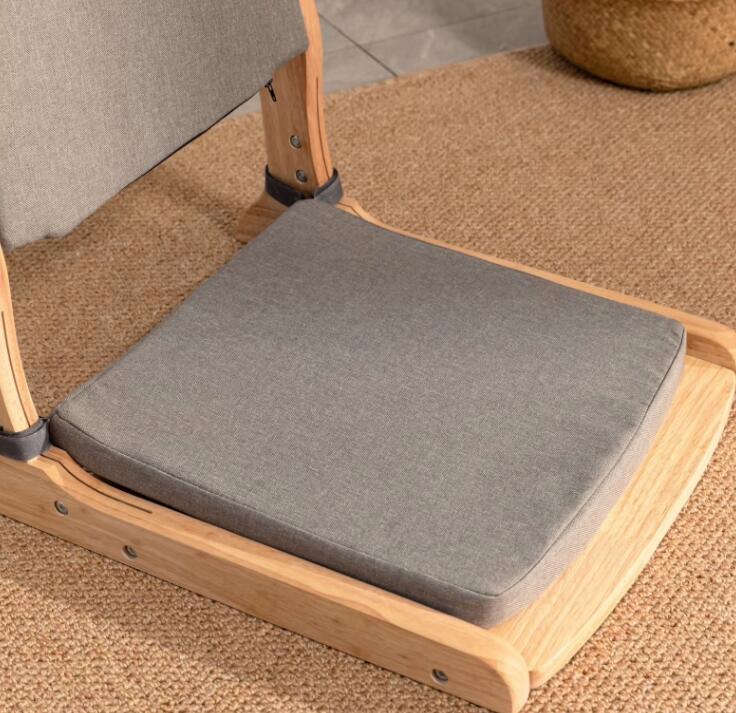 Japanese Tatami Chair with removeable cushion seat&back , Foldable