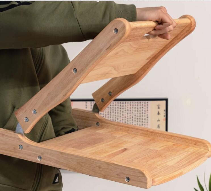 Japanese Tatami Chair with removeable cushion seat&back , Foldable