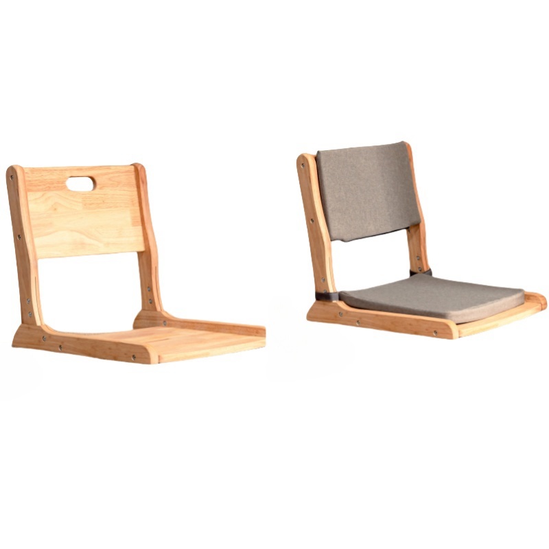 Japanese Tatami Chair with removeable cushion seat&back , Foldable