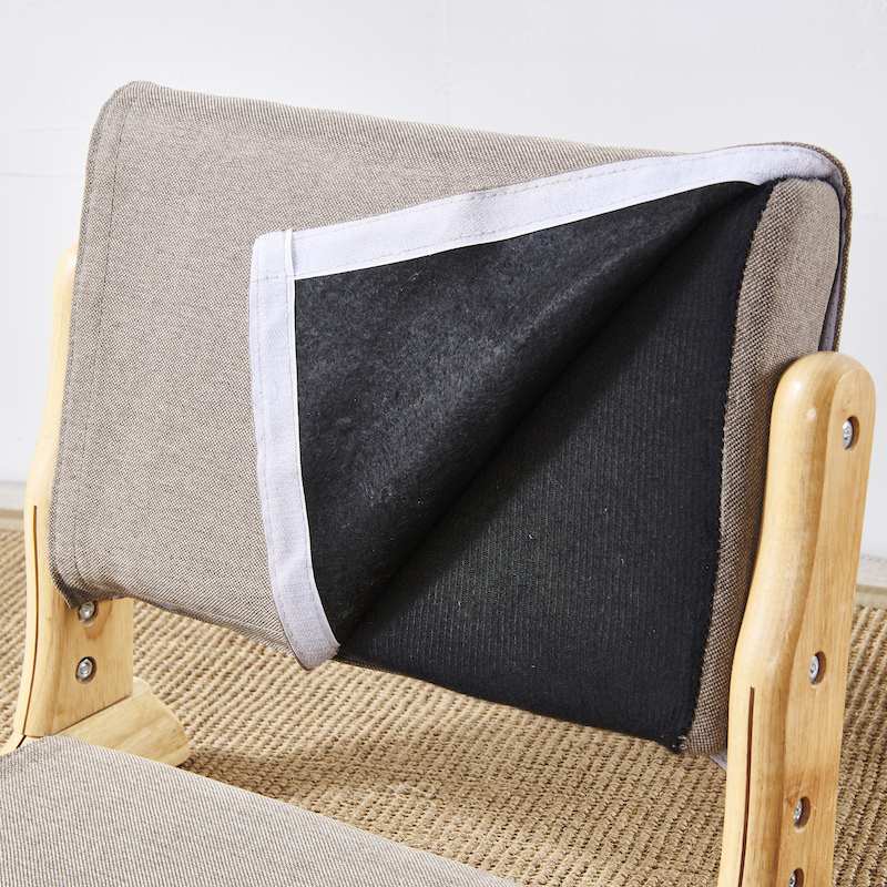 Japanese Tatami Chair with Washable fabric upholstery , Foldable
