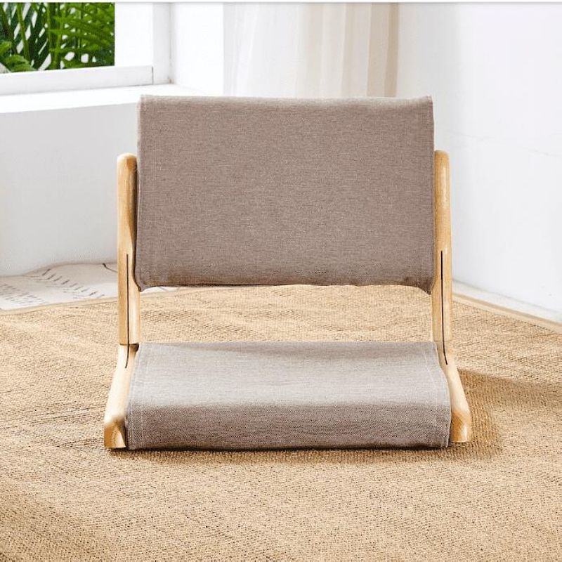 Japanese Tatami Chair with Washable fabric upholstery , Foldable