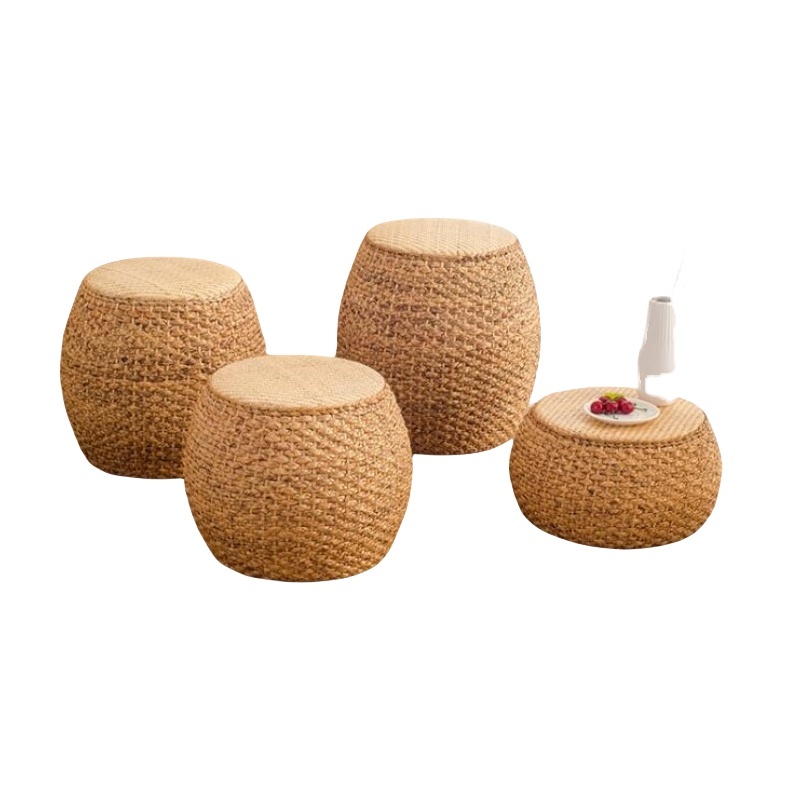 Rattan Round Stool