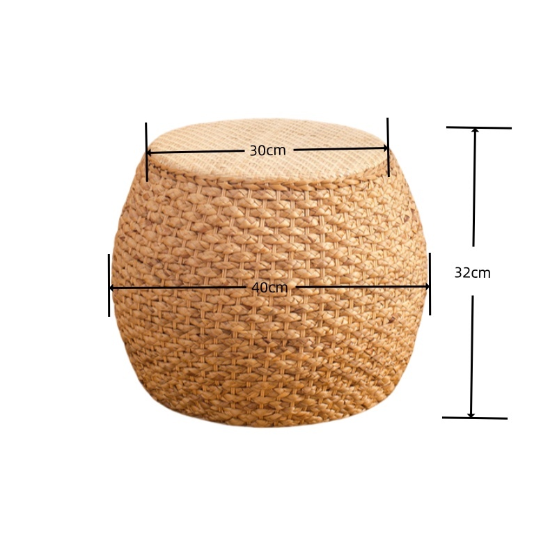 Rattan Round Stool