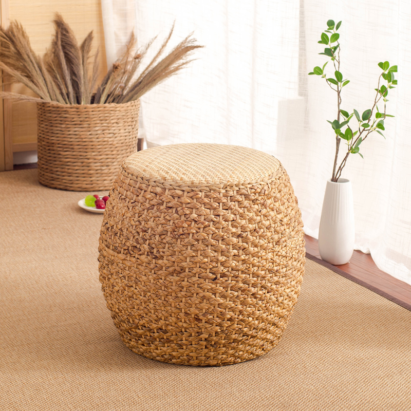 Rattan Round Stool