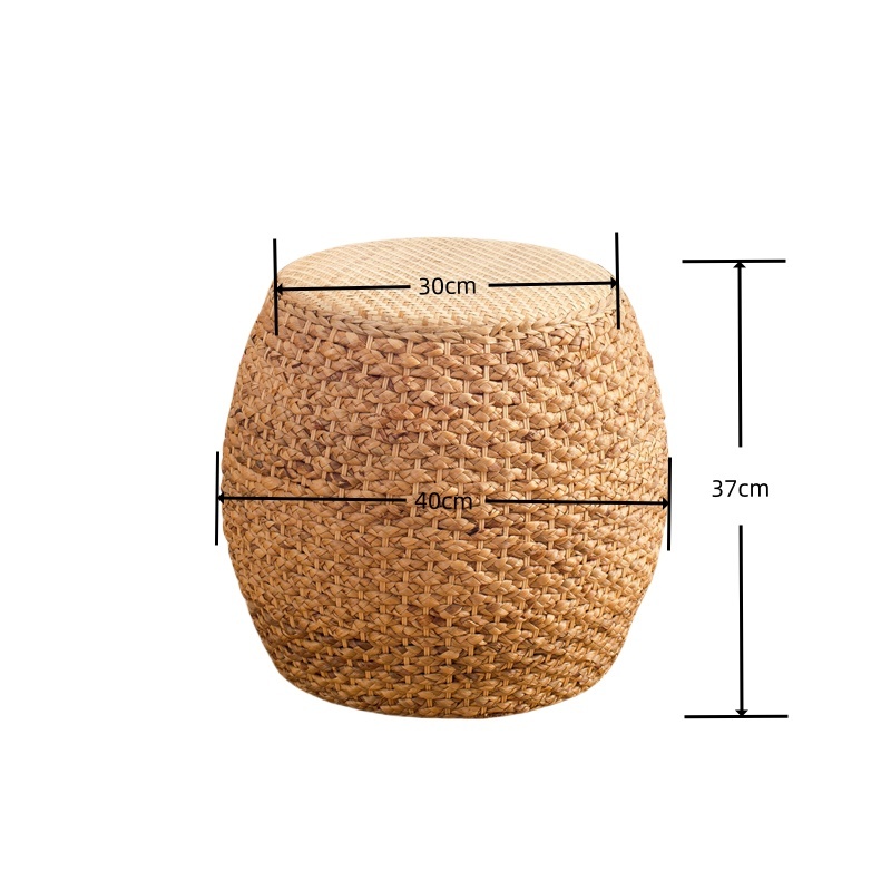 Rattan Round Stool