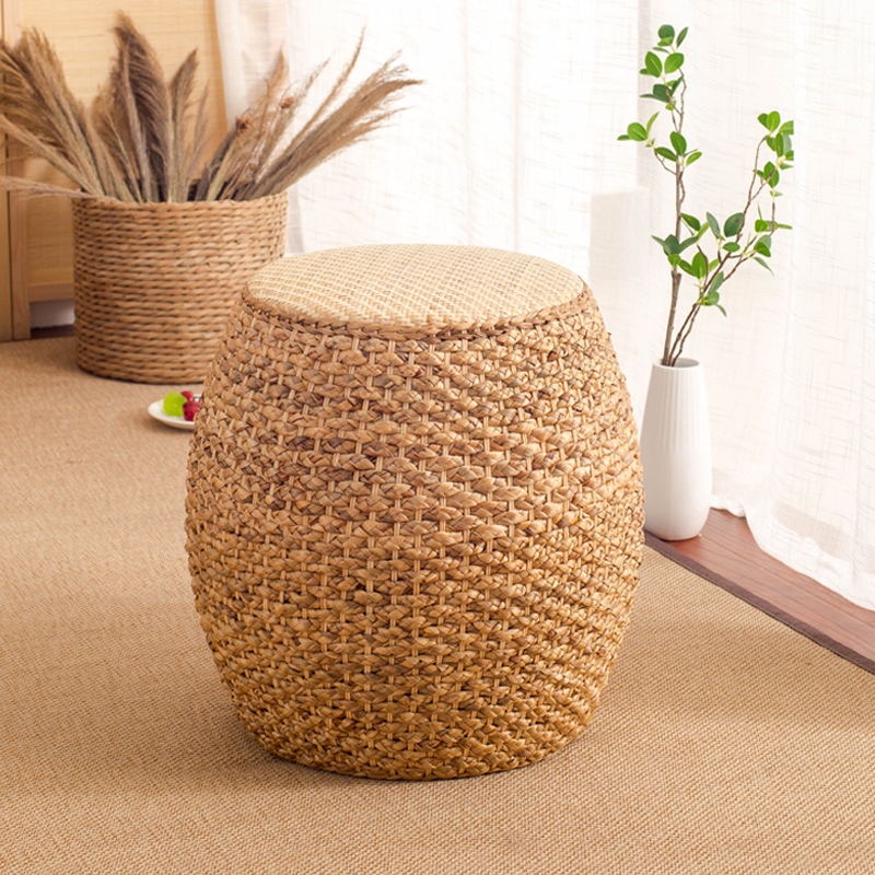 Rattan Round Stool
