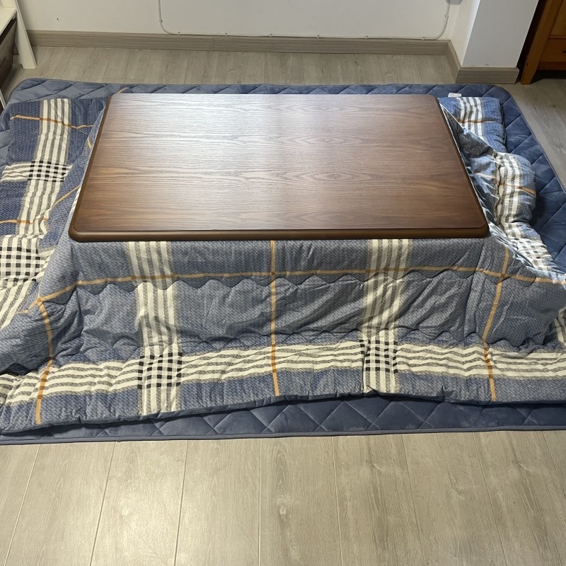 (2pcs/set)  Retangle Kotatsu Futon Top & Bottom Set Comforter