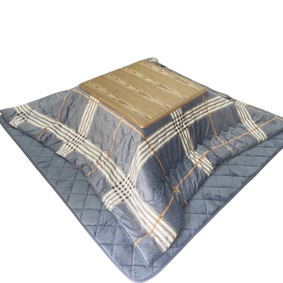 (2pcs/set)  Retangle Kotatsu Futon Top & Bottom Set Comforter