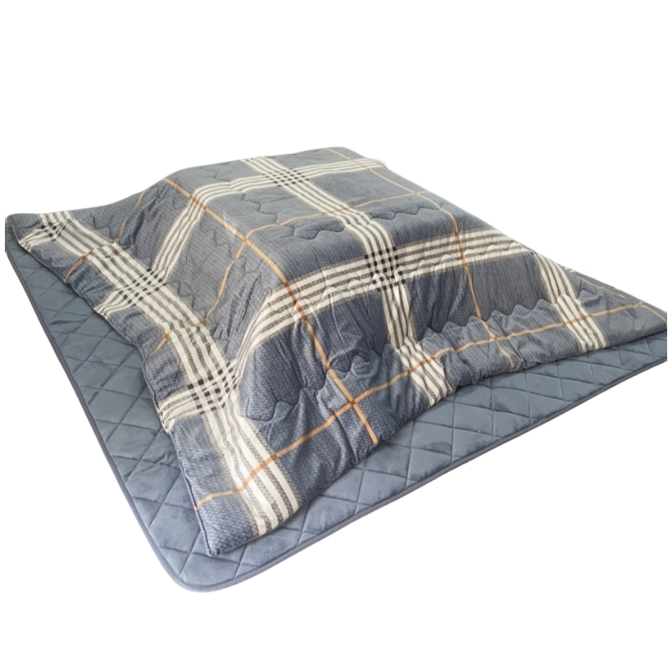 (2pcs/set)  Retangle Kotatsu Futon Top & Bottom Set Comforter