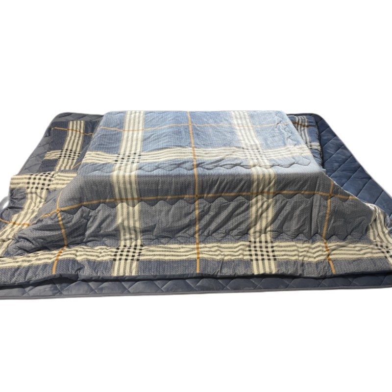 (2pcs/set)  Retangle Kotatsu Futon Top & Bottom Set Comforter